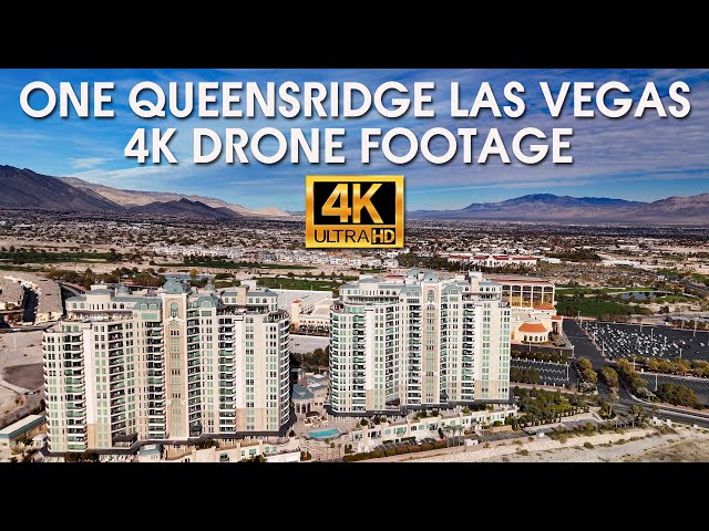 One Queesnridge Place Las Vegas 4K Drone Footage