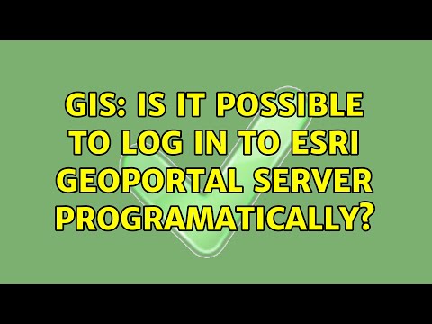 GIS: Is it possible to log in to Esri Geoportal Server programatically? (2 Solutions!!)