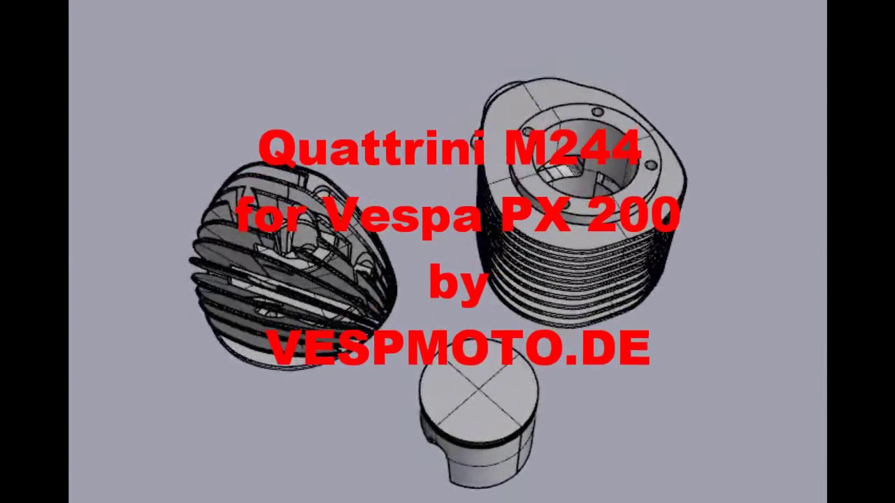 Quattrini M244 by Vespmoto.de YouTube