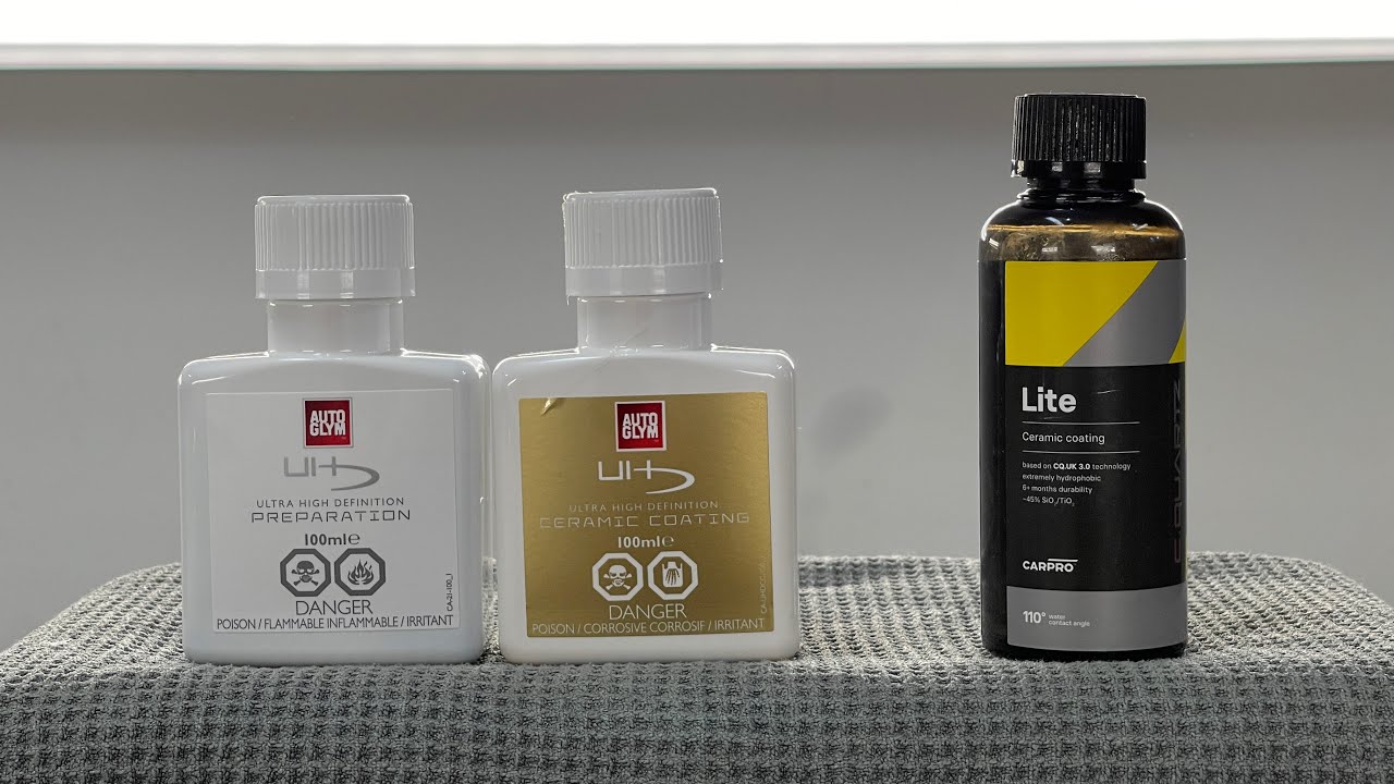 Autoglym UHD ceramic Vs. Carpro Cquartz Lite one of these is not like