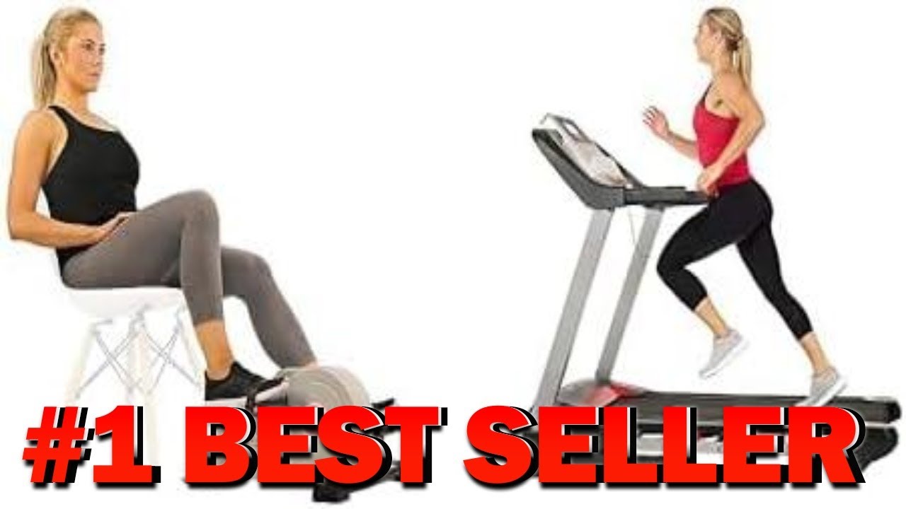 Велотренажер Sunny Health & Fitness для установки под столом, эллиптический тренажер, мини-тренаж...