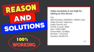How To Fix Alight Motion Video Resolution Is High For Editing On This Device 100% Working