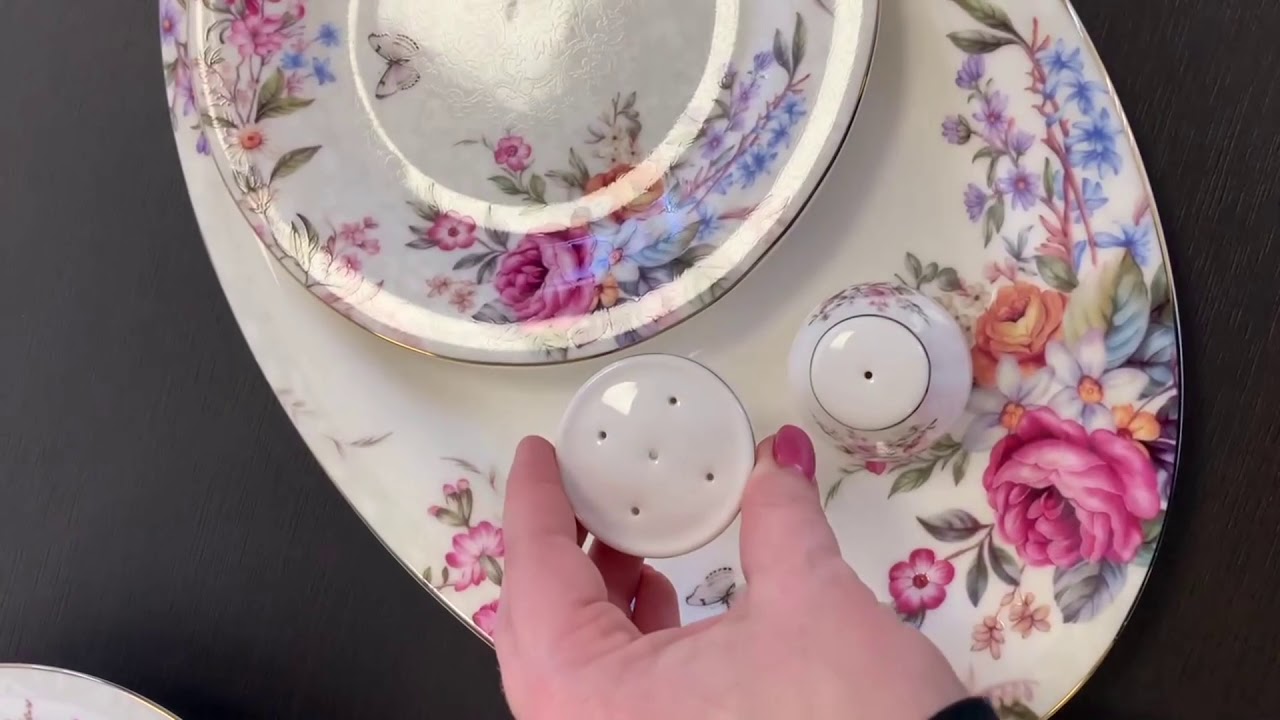 Нежный и цветущий столовый сервиз от Lefard 6/25