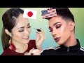 【衝撃メイクテク】日本人がしない海外のメイクテクニックをしたら別人に！！【人気YouTuber James Charles秋の大人メイクAUTUMN MAKEUP TUTORIAL】