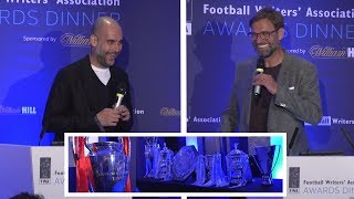 I Don't Have His Beautiful Smile! | Pep And Klopp WINNERS at FWA Awards