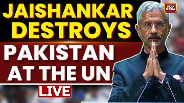 EAM Dr S Jaishankar Rips Into Pakistan At The UN, Says 