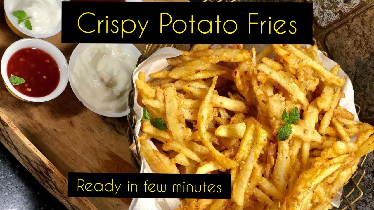 French Fries Recipe In Urdu How To Make Crispy French Fries at home