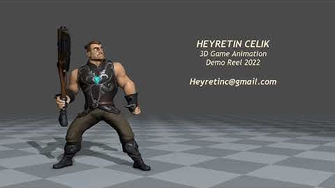 Heyretin Celik - 3D Game Animation - DEMOREEL 2022