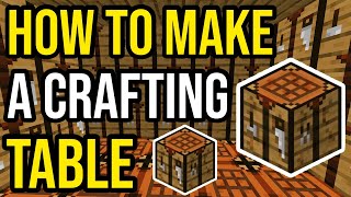 How To Make A Crafting Table In Minecraft screenshot 2