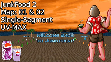 JunkFood 2 Map 01 and 02 UV MAX [DOOM II]