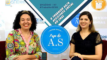 Qual é o trabalho do assistente social no CRAS?