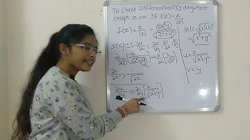 Differentiability at everywhere(numerical problem) in telugu very easy||complex variables||Maths(M4)