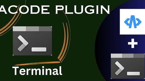 Acode app plugin terminal.Acode App.