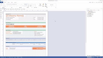 Reporting Tools: Creating Billing Statement Using Wizard [Shot on v2017]