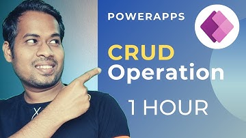CRUD Operation in Canvas App Power Apps | Dynamics 365