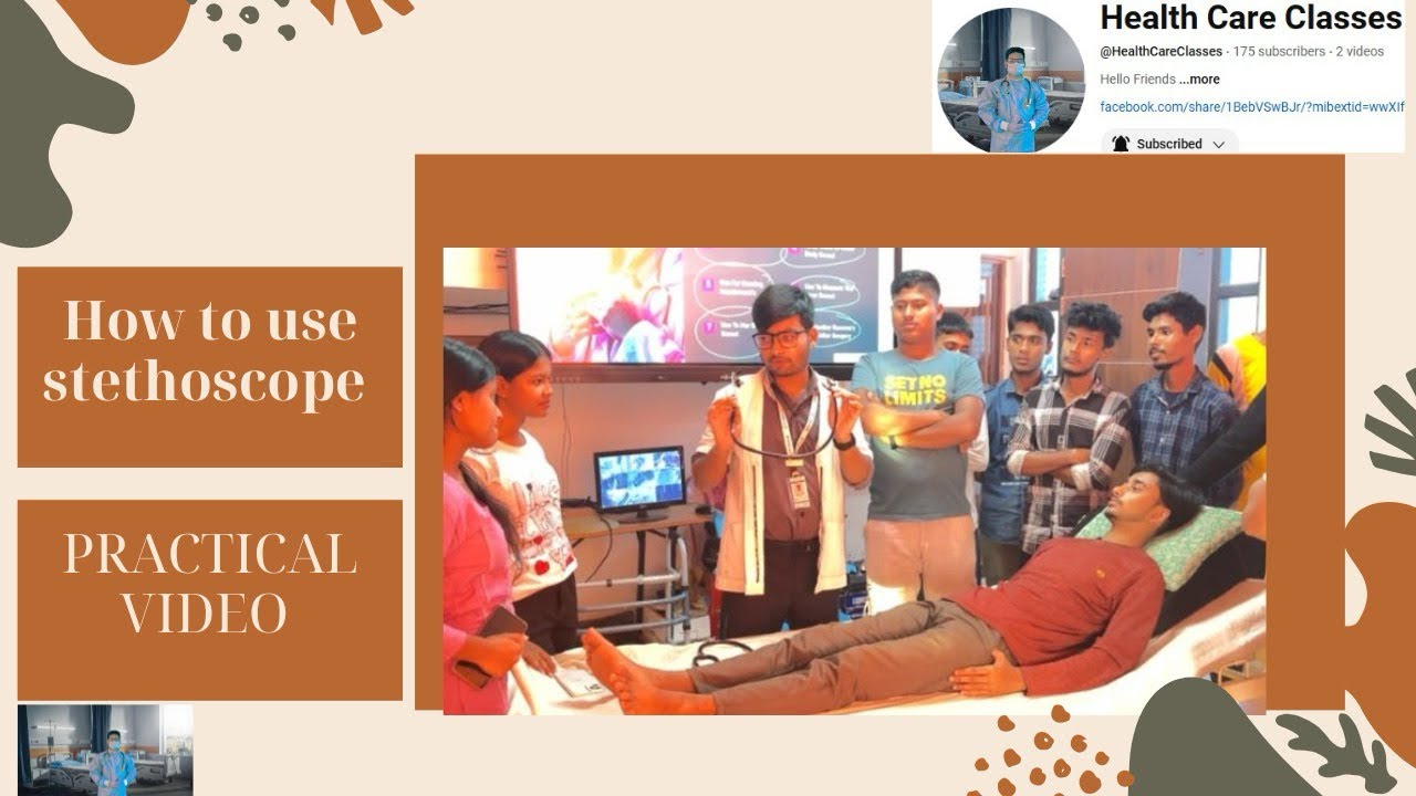 Title: How to Use a Stethoscope: A Step-by-Step Practical Guide 