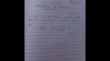 Laplace Transform of Periodic Function
