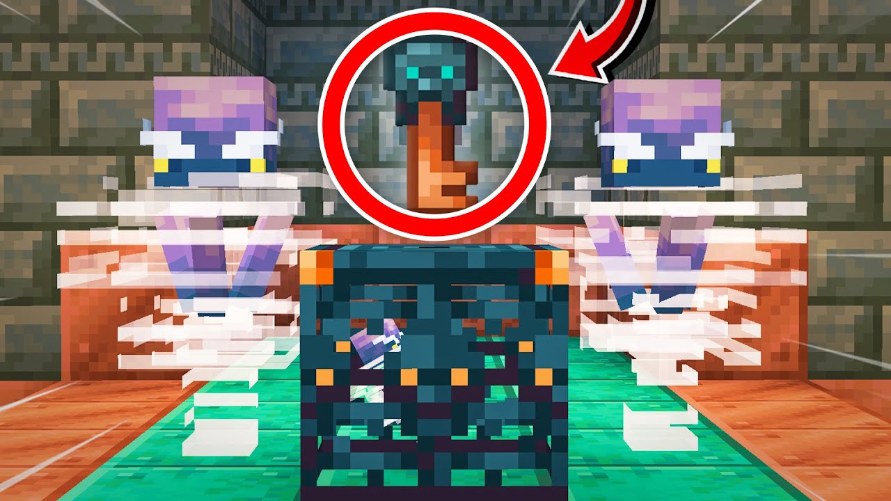 CHEIA MISTERIOASA + NOUA STRUCTURA din MINECRAFT 1.21 - YouTube