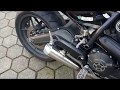 Ducati scrambler slipon schalldmpfer fm projects megaphon 1