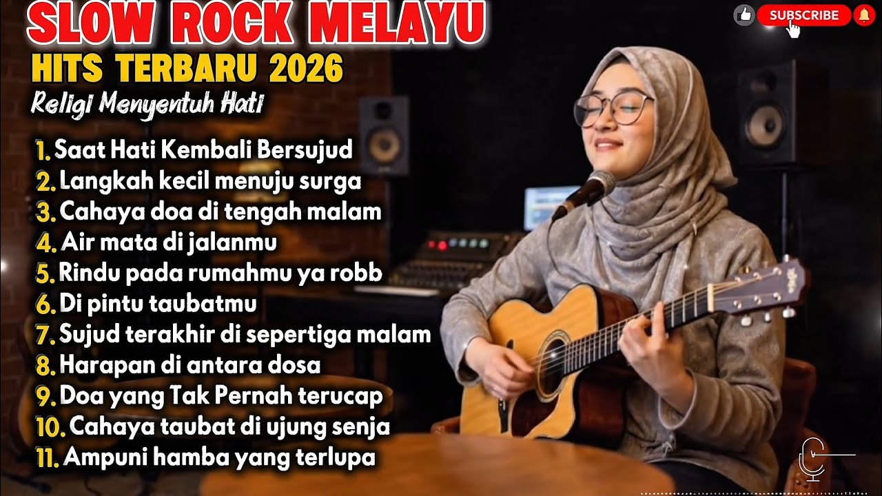 VIRAL TIKTOK ❗ RELIGI SLOW ROCK MELAYU TERBARU 2026 | RELIGI SEDIH HARU MENYENTUH HATI 