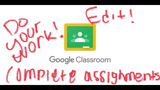 How to edit documents in Google Classroom