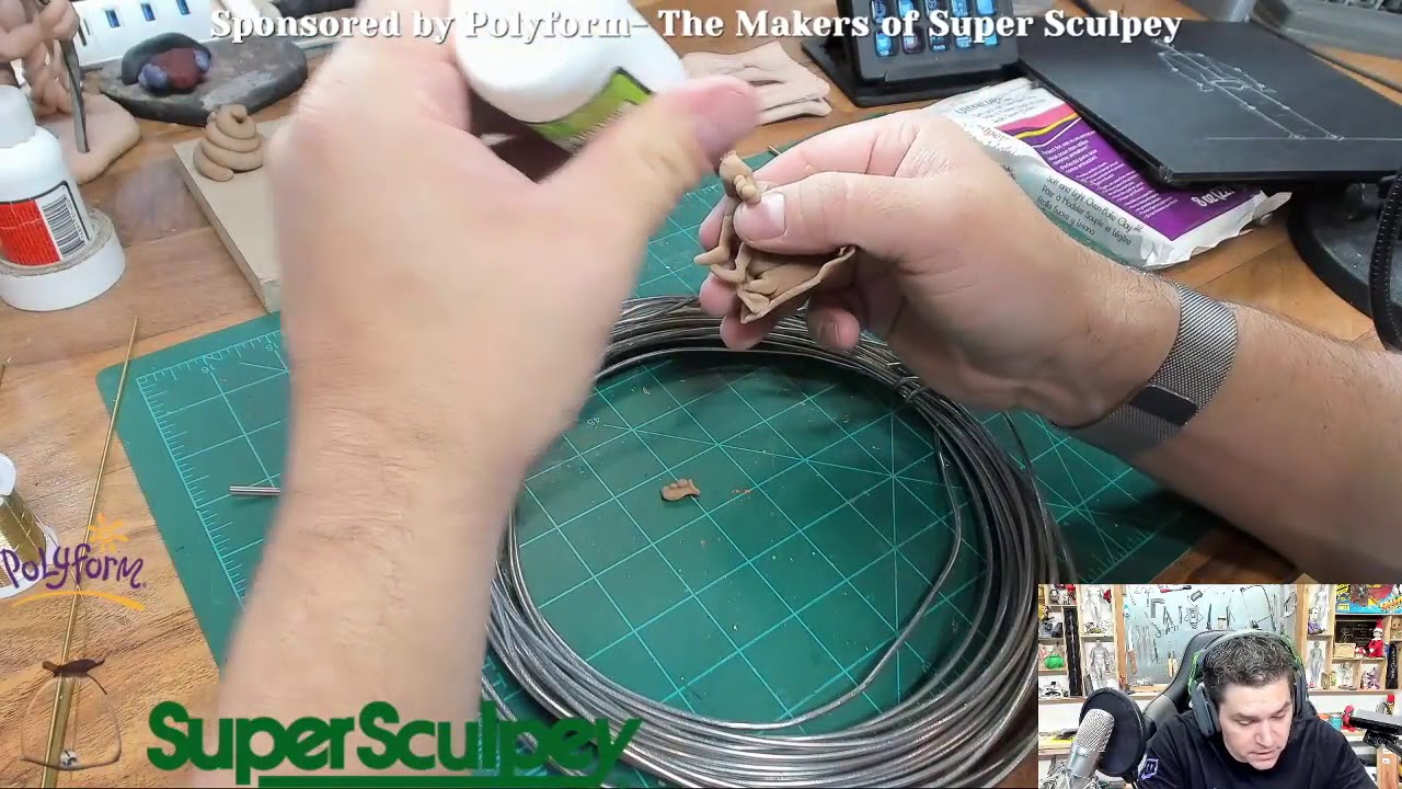 Creating Armature That Supports Your Sculpts – Sculpey