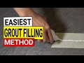 How to grout your tiles easiest method diy grout filler application guide  grouting