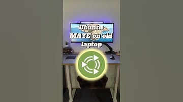 Ubuntu MATE on old laptop #desksetup #linux #ubuntu