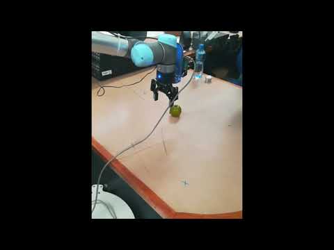 Vision based object-packing system with UR5 and OpenCV