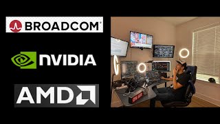 QUÉ MENSAJE ENVIAN LOS GRÁFICOS TÉCNICOS DE NVIDIA, AVGO Y AMD???