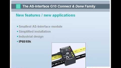 AS-Interface G10 Module
