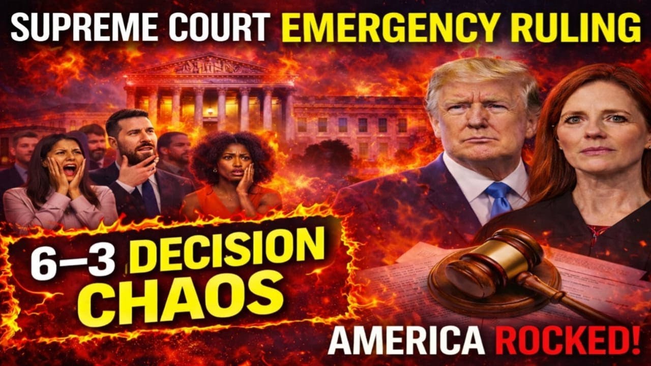 BREAKING NEWS : Supreme Court’s 6–3 Emergency Decision Rocks America | Millions Impacted Overnight