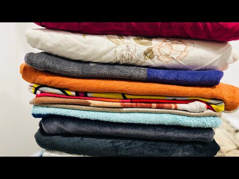 Постільна білизна секонд-хенд мікс 1 сорт від 10 кг, видео 4