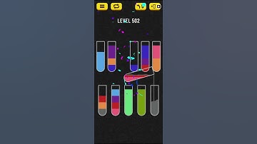 Water Sort Puzzle - level 502
