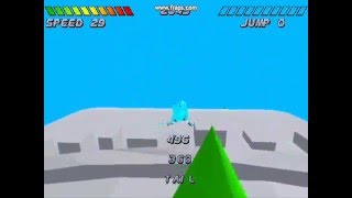 Jibberish ski game