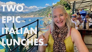 Where to eat in PORTOFINO ITALY? Our two favorite beach restaurants between Portofino and Camogli.