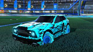 Sharpstorm Old Rocket Pass Decal Looks Fairly Clean In Rocket League! - Rocket League Gameplay
