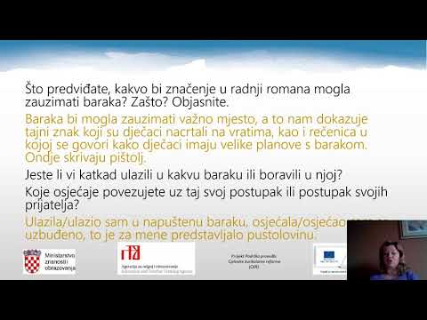 Hrvatski jezik 6.r OŠ - Pavao Pavličić, Trojica u Trnju (uvod u čitanje romana)