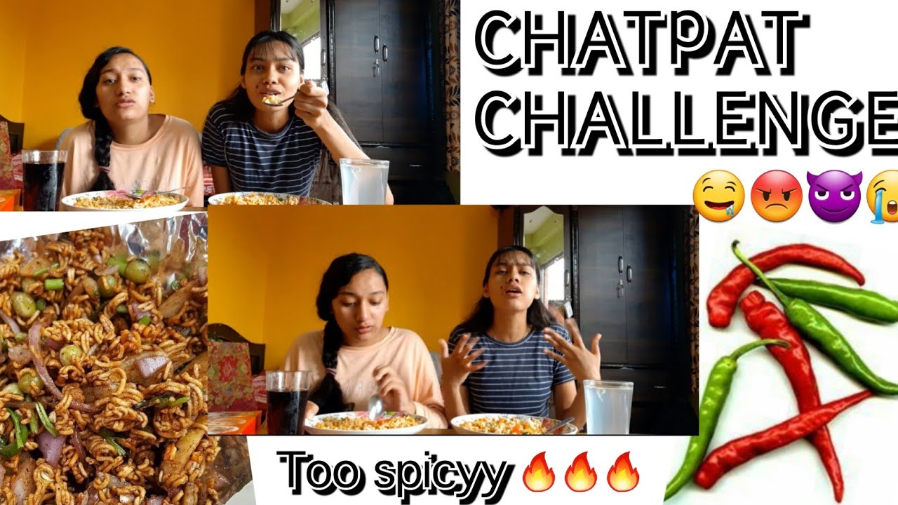 SPICY CHATPAT CHALLENGE !!! - YouTube
