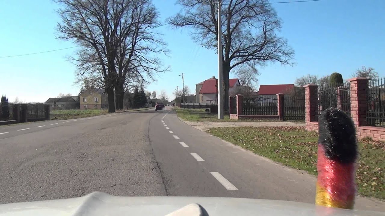 Czarna Konorzatka Sobiska Wola Gułowska Turzystwo Lipiny Polen 24.10.2014