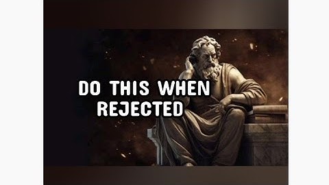 REVERSE PSYCHOLOGY | 20 LESSONS on how to use REJECTION to your favor | Marcus Aurelius STOICISM