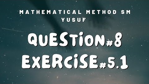 question#8/exercise#5.1/calculus SM Yusuf/determinent in form of factor