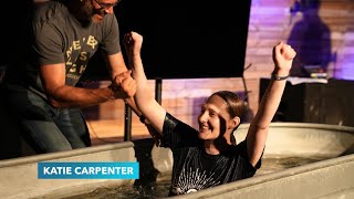 Katie Carpenter's Baptism