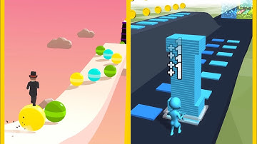 Stack Rider Vs Stack Colors : All Levels Gameplay - New Update Android, iOS #4