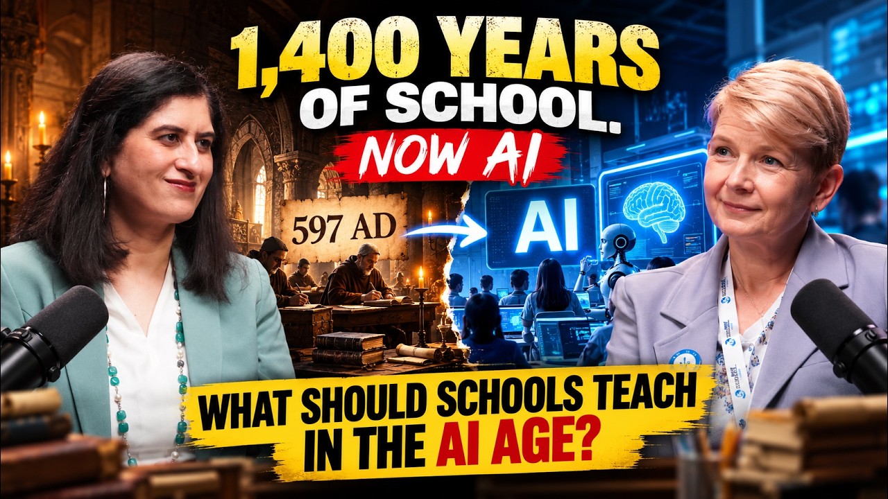Podcast Teaser | 597 AD Meets AI: What Should Schools Teach Now? |The King's School Canterbury|