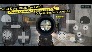 Call of Duty: Black Ops Gameplay On Dolphin Emulator Android + Classic Controller Settings screenshot 4