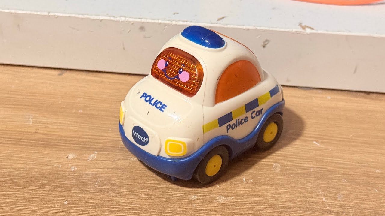 video Vtech Toot Toot Drivers Press N Go Police Car