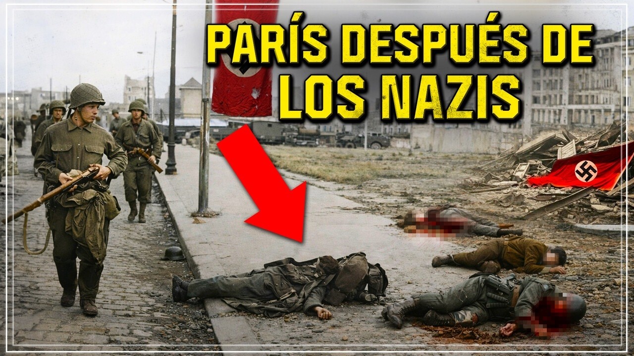 DOCUMENTAL a COLOR de la VIDA de los FRANCESES tras la INVASIÓN NAZI