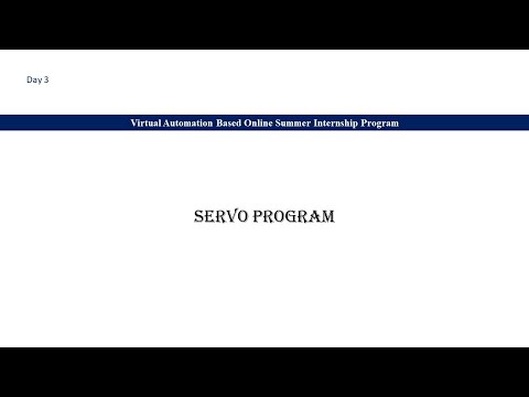 Servo Program For Arduino SimulIDE ( Summer Internship Program)