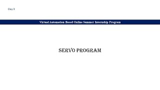 Servo Program For Arduino SimulIDE ( Summer Internship Program)